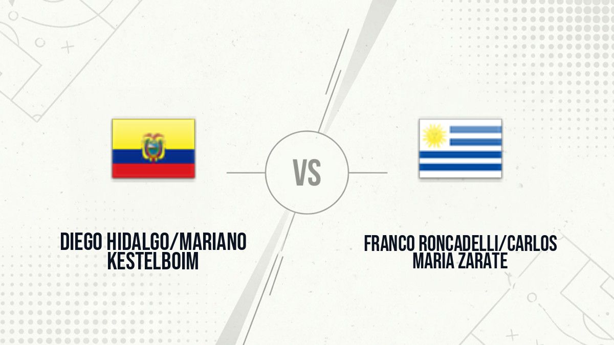 Pronostic Diego Hidalgo/Mariano Kestelboim Franco Roncadelli/Carlos Maria Zarate