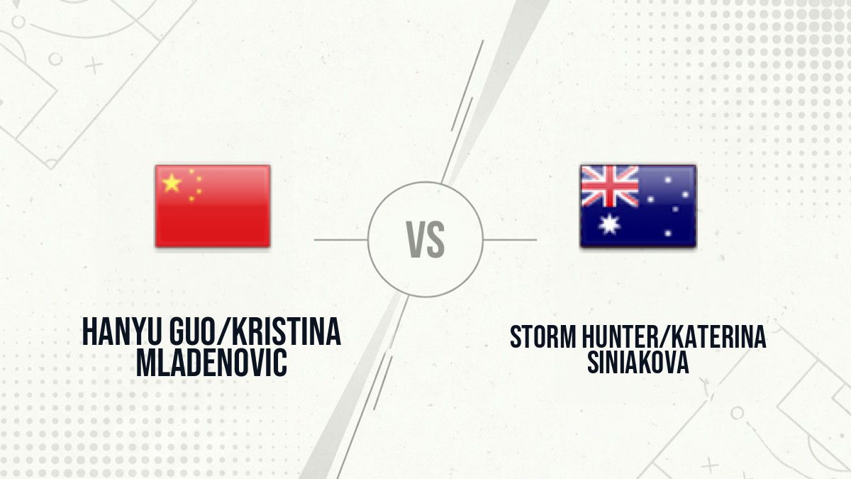 Pronostic Hanyu Guo/Kristina Mladenovic Storm Hunter/Katerina Siniakova