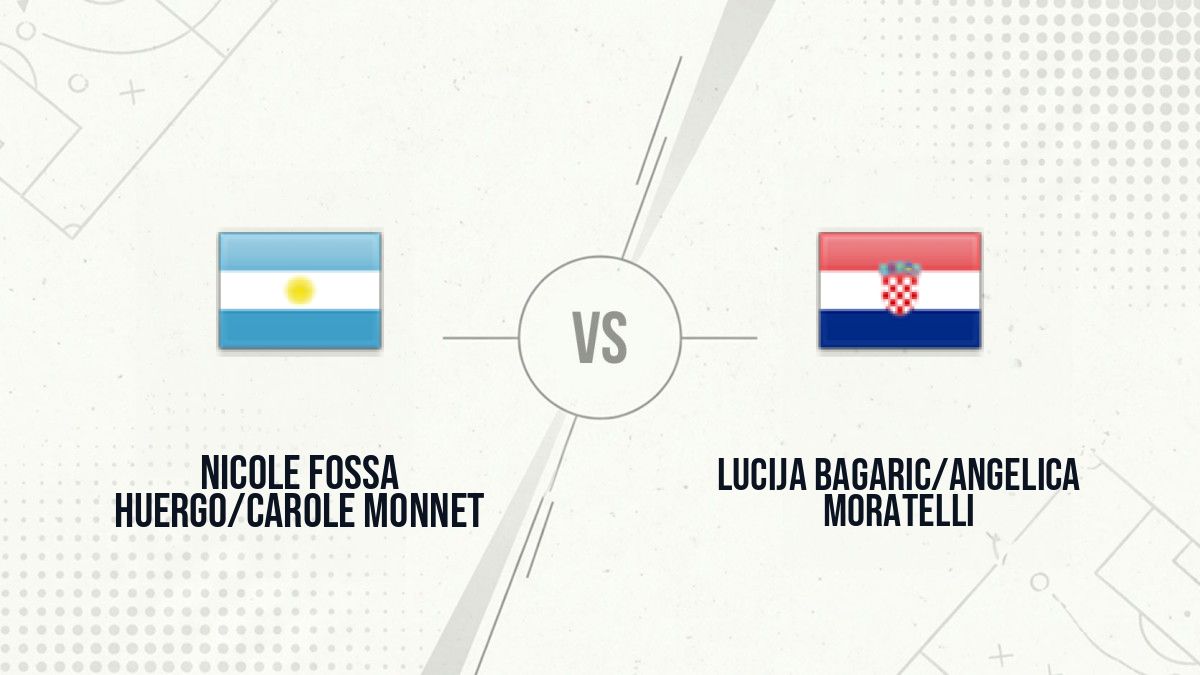 Pronostic Nicole Fossa Huergo/Carole Monnet Lucija Bagaric/Angelica Moratelli