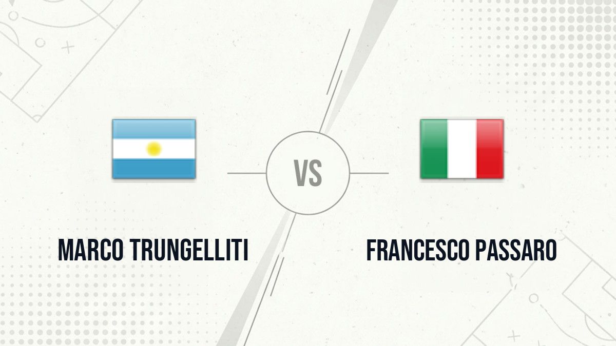 Pronostic Marco Trungelliti Francesco Passaro