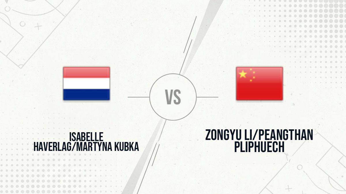 Pronostic Isabelle Haverlag/Martyna Kubka Zongyu Li/Peangthan Pliphuech