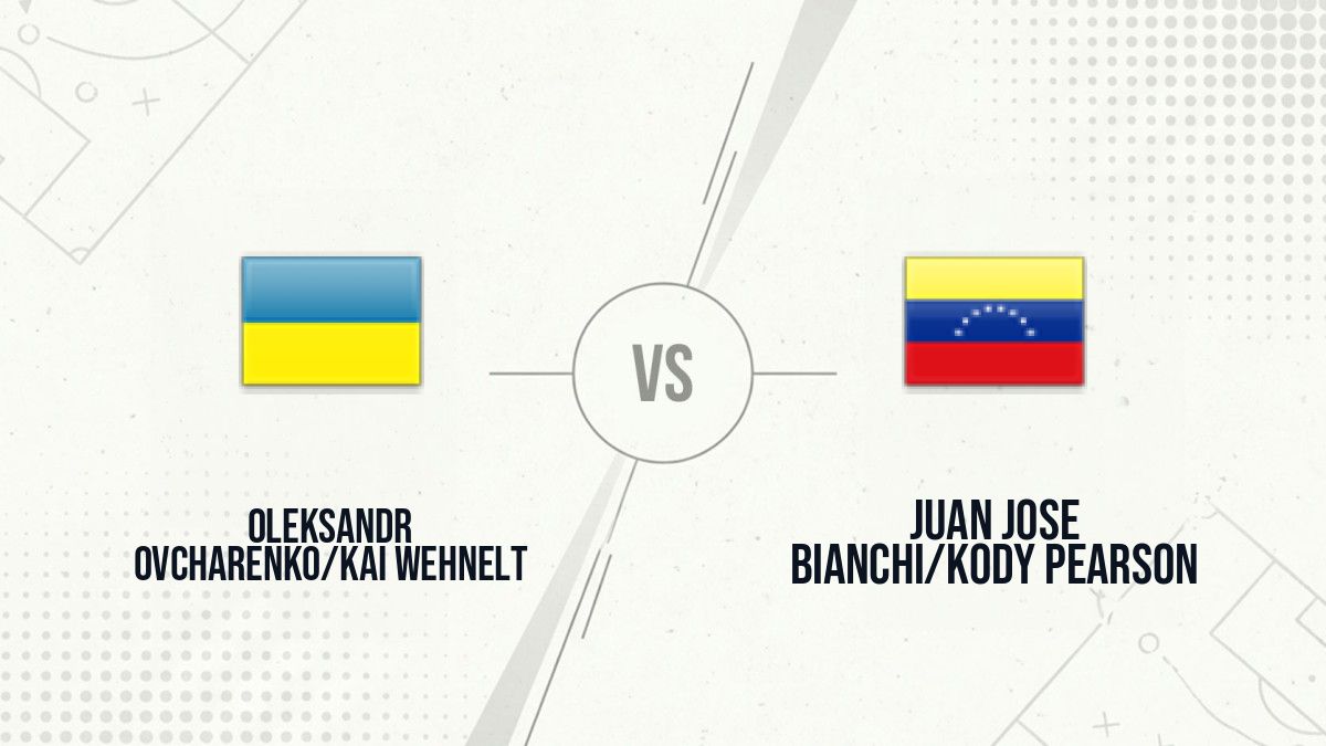 Pronostic Oleksandr Ovcharenko/Kai Wehnelt Juan Jose Bianchi/Kody Pearson