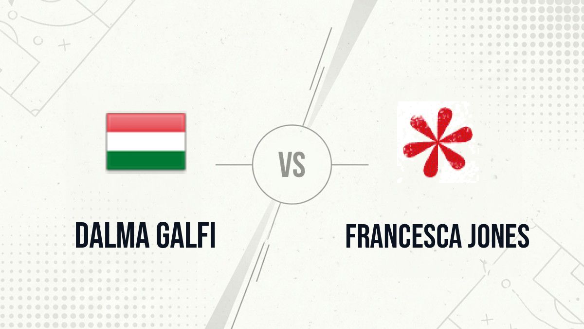 Pronostic Dalma Galfi Francesca Jones