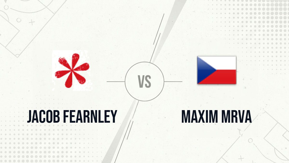 Pronostic Jacob Fearnley Maxim Mrva