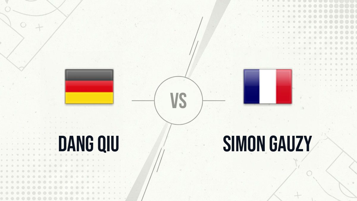 Pronostic Dang Qiu Simon Gauzy