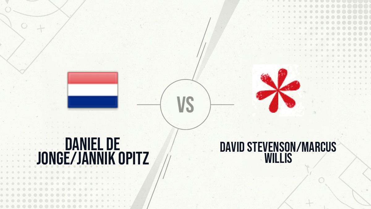 Pronostic Daniel de Jonge/Jannik Opitz David Stevenson/Marcus Willis
