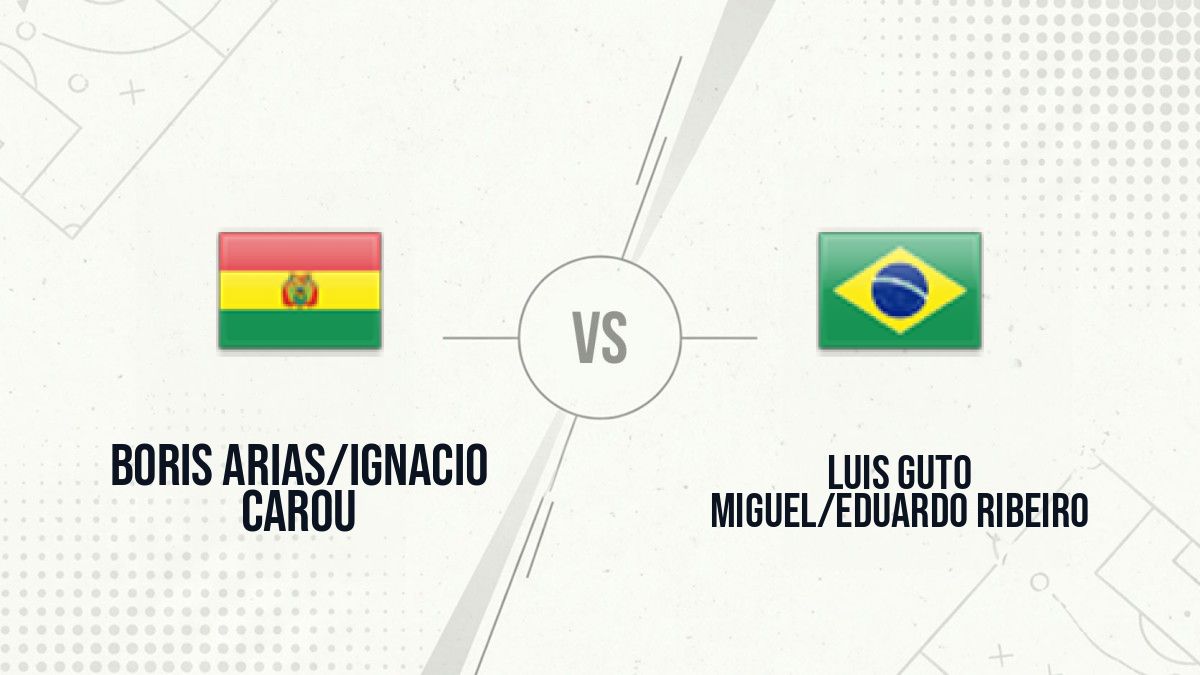 Pronostic Boris Arias/Ignacio Carou Luis Guto Miguel/Eduardo Ribeiro
