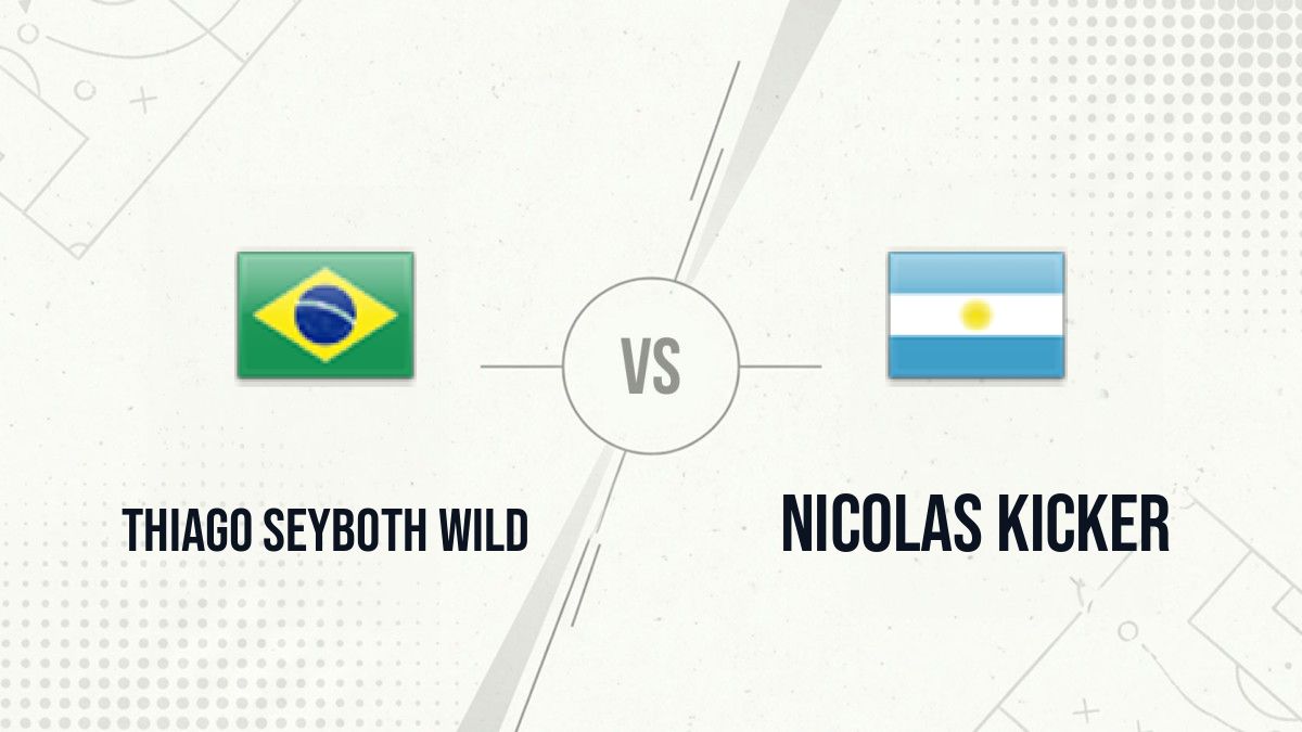Pronostic Thiago Seyboth Wild Nicolas Kicker