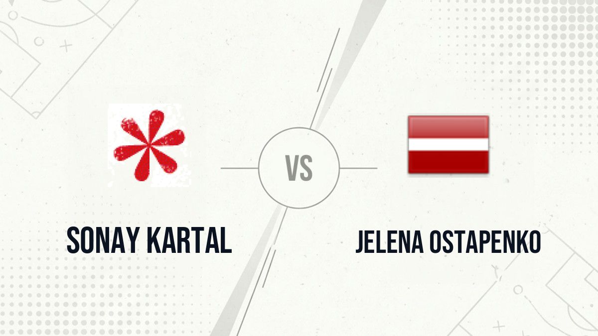 Pronostic Sonay Kartal Jelena Ostapenko