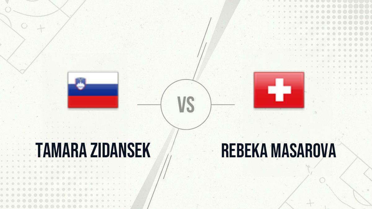 Pronostic Tamara Zidansek Rebeka Masarova