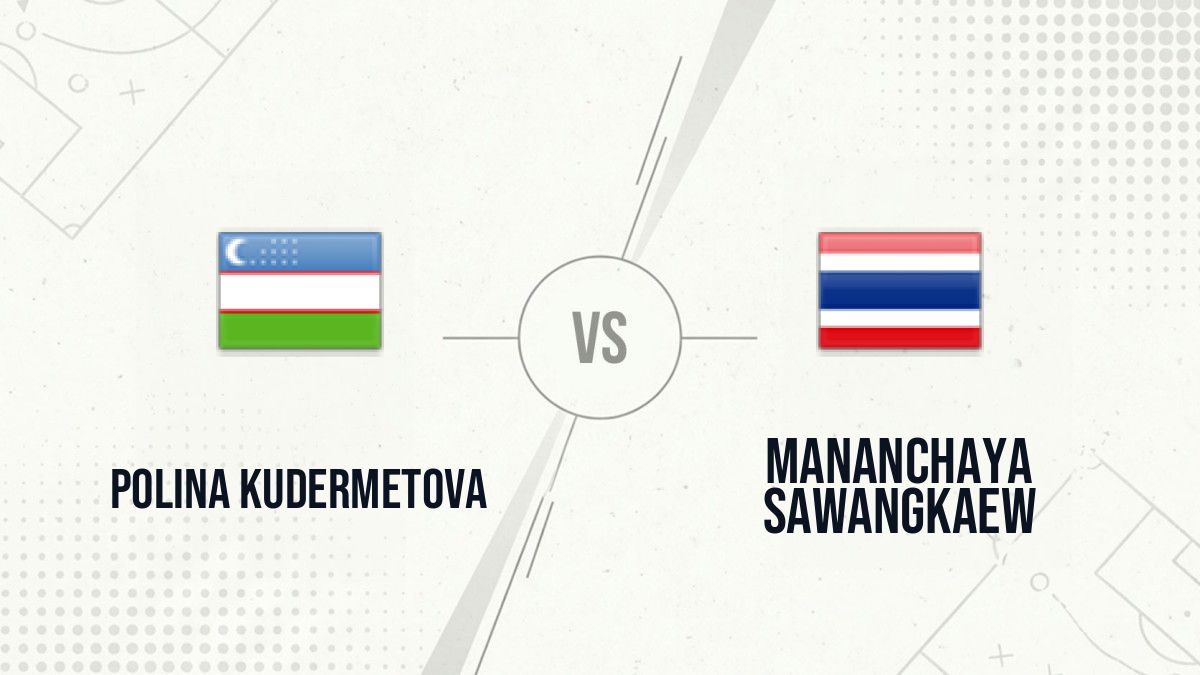 Pronostic Polina Kudermetova Mananchaya Sawangkaew