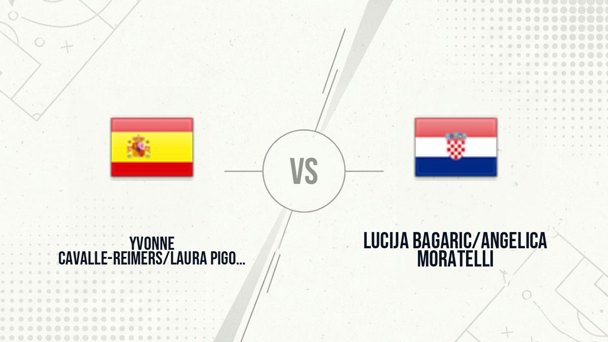 Pronostic Yvonne Cavalle-Reimers/Laura Pigossi Lucija Bagaric/Angelica Moratelli