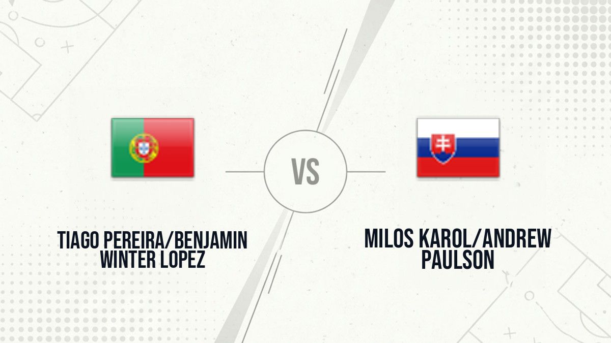 Pronostic Tiago Pereira/Benjamin Winter Lopez Milos Karol/Andrew Paulson