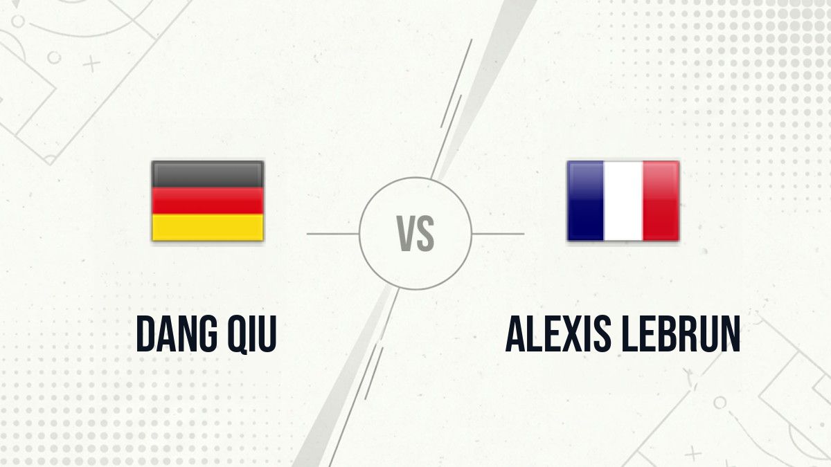Pronostic Dang Qiu Alexis Lebrun