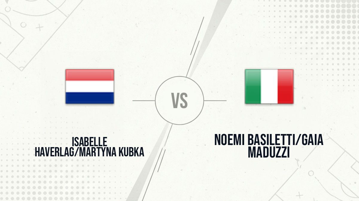 Pronostic Isabelle Haverlag/Martyna Kubka Noemi Basiletti/Gaia Maduzzi