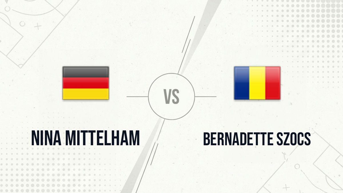 Pronostic Nina Mittelham Bernadette Szocs