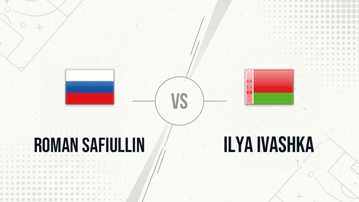 Pronostic Roman Safiullin Ilya Ivashka