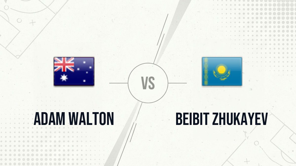 Pronostic Adam Walton Beibit Zhukayev