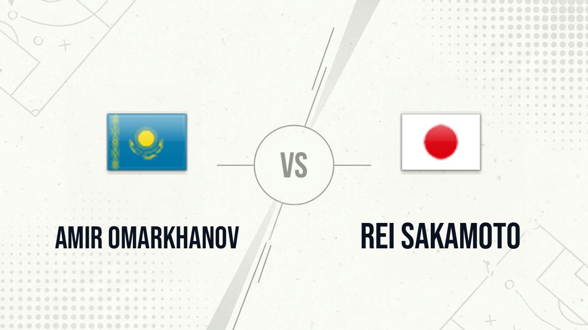 Pronostic Amir Omarkhanov Rei Sakamoto