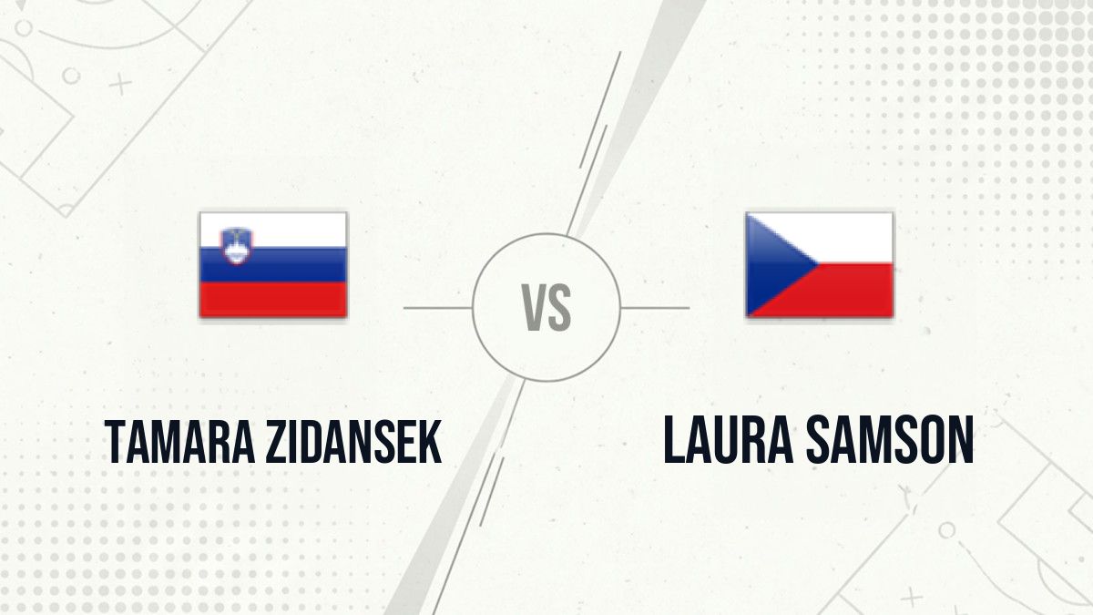 Pronostic Tamara Zidansek Laura Samson