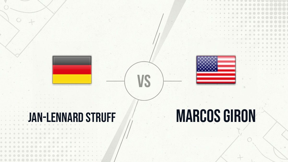 Pronostic Jan-Lennard Struff Marcos Giron