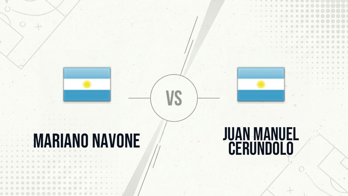 Pronostic Mariano Navone Juan Manuel Cerundolo