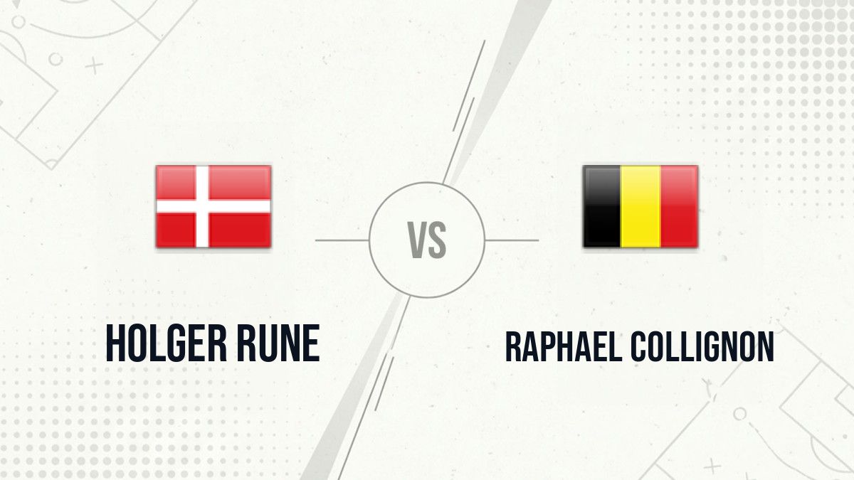 Pronostic Holger Rune Raphael Collignon