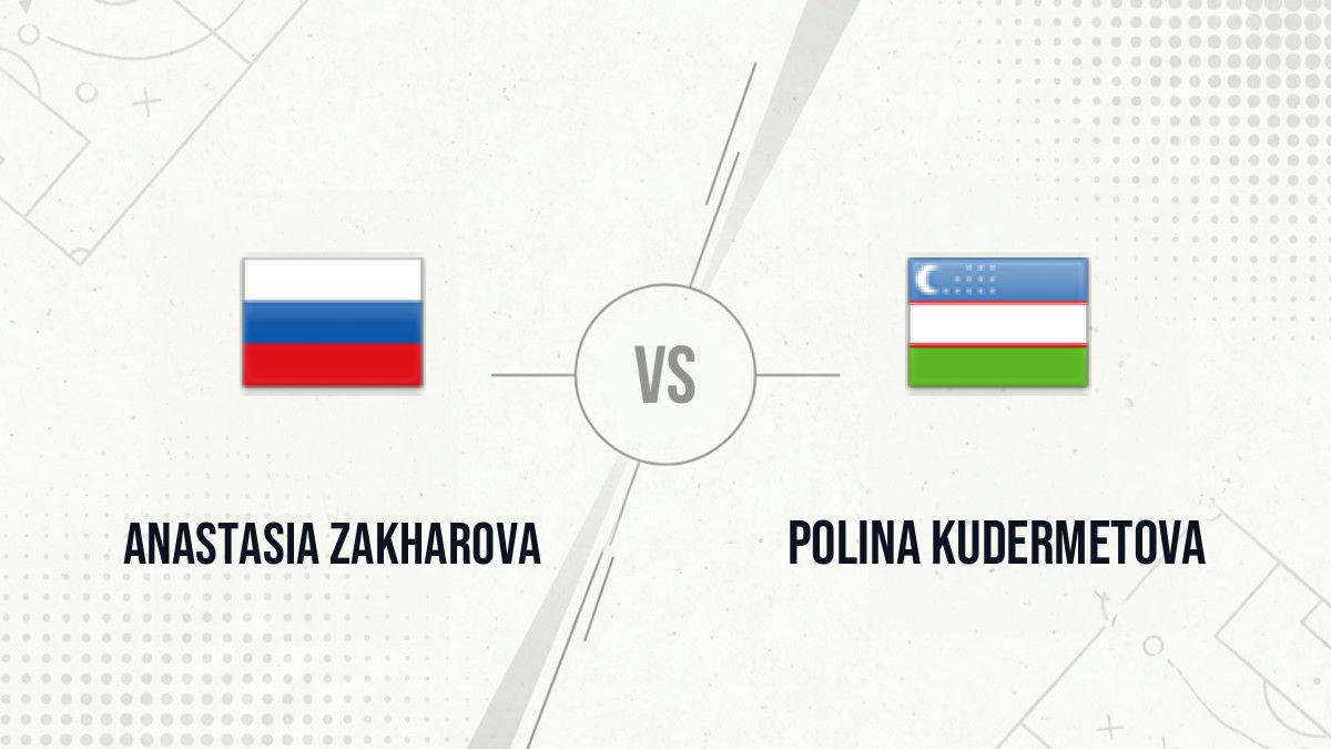 Pronostic Anastasia Zakharova Polina Kudermetova