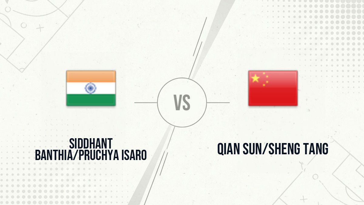 Pronostic Siddhant Banthia/Pruchya Isaro Qian Sun/Sheng Tang