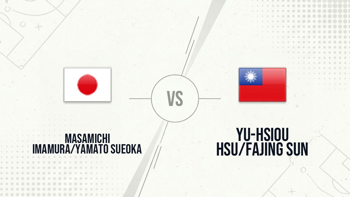 Pronostic Masamichi Imamura/Yamato Sueoka Yu-Hsiou Hsu/Fajing Sun