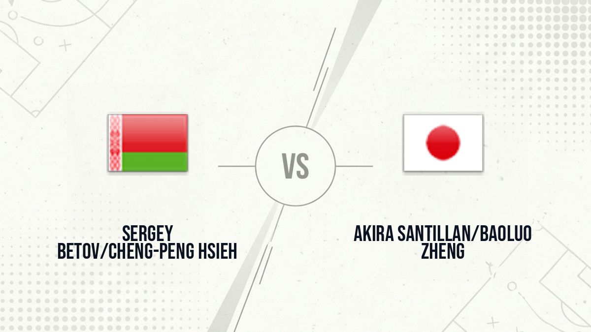 Pronostic Sergey Betov/Cheng-Peng Hsieh Akira Santillan/Baoluo Zheng
