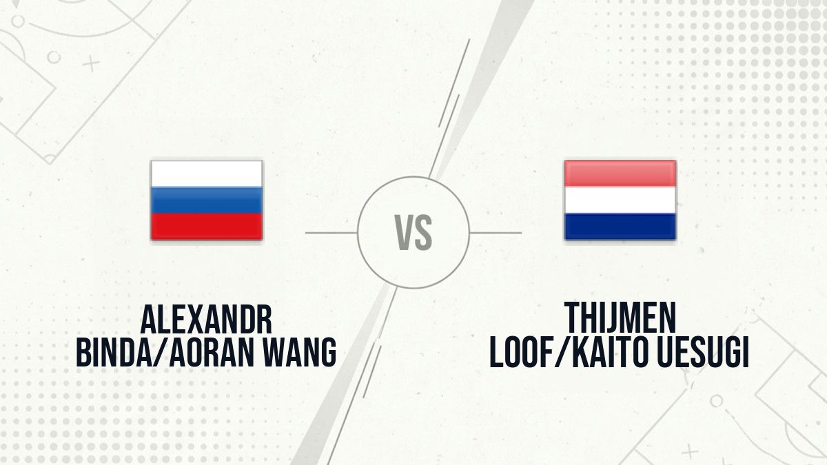 Pronostic Alexandr Binda/Aoran Wang Thijmen Loof/Kaito Uesugi