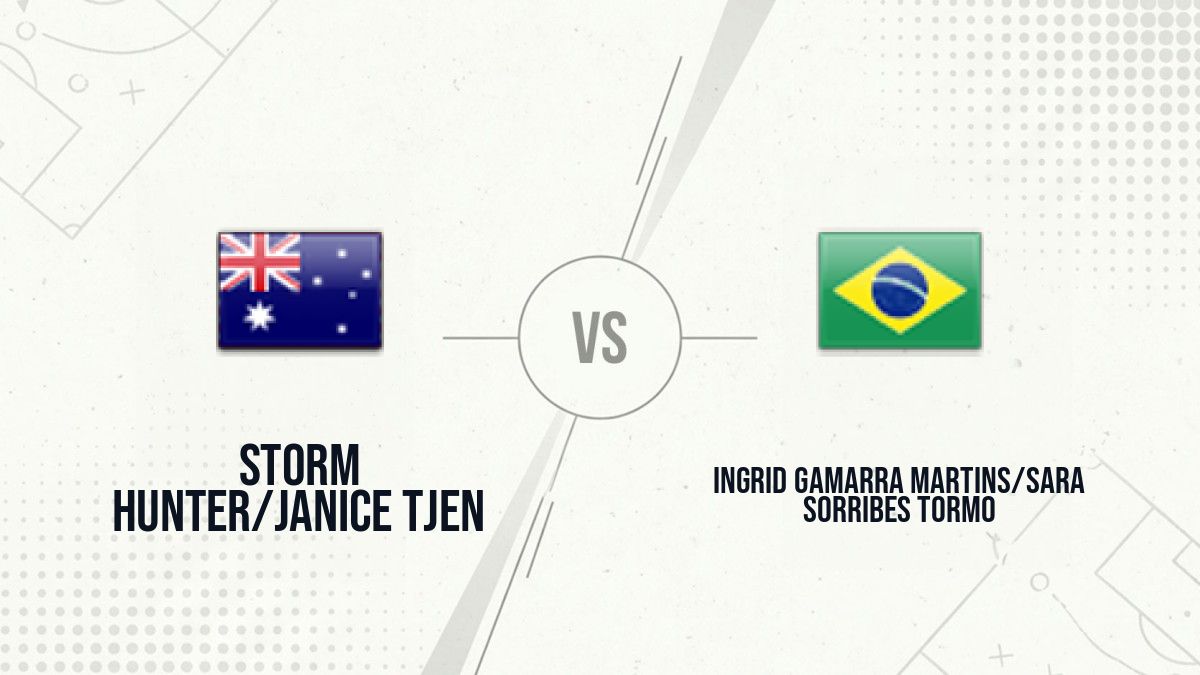 Pronostic Storm Hunter/Janice Tjen Ingrid Gamarra Martins/Sara Sorribes Tormo