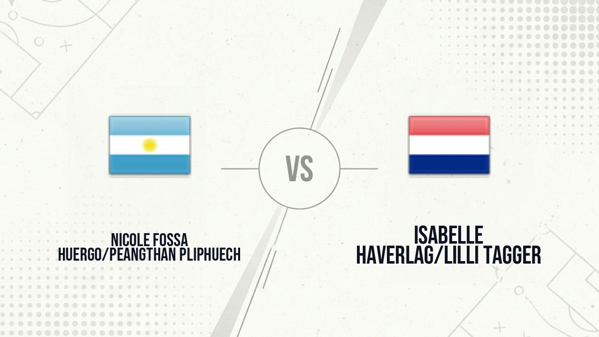 Pronostic Nicole Fossa Huergo/Peangthan Pliphuech Isabelle Haverlag/Lilli Tagger