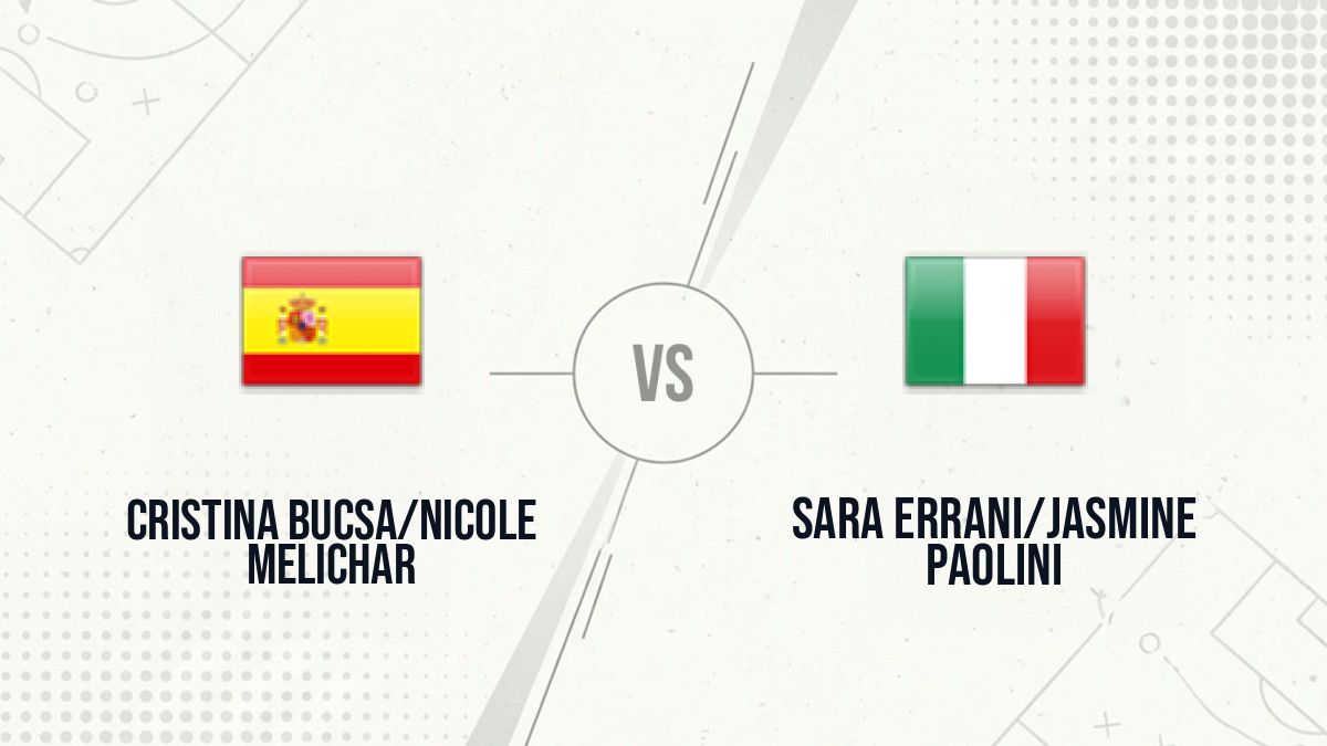 Pronostic Cristina Bucsa/Nicole Melichar Sara Errani/Jasmine Paolini