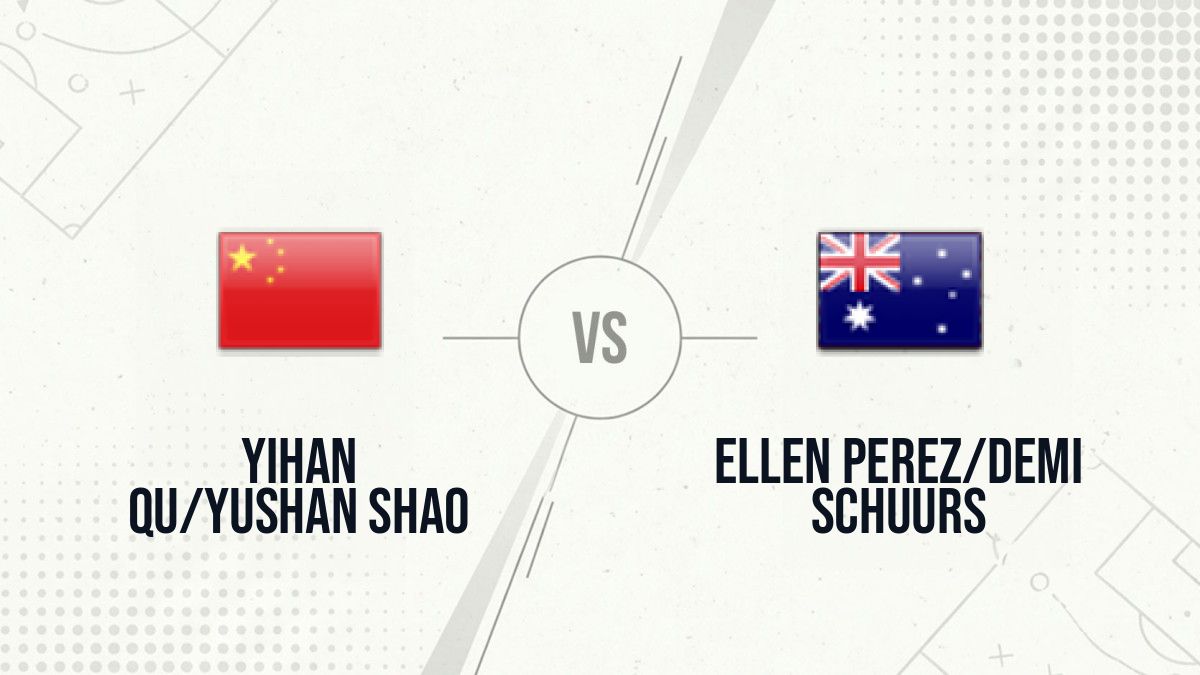 Pronostic Yihan Qu/Yushan Shao Ellen Perez/Demi Schuurs