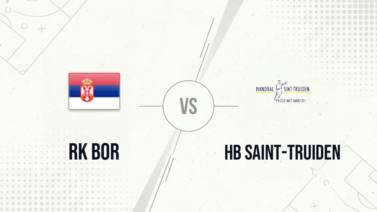 Pronostic RK Bor HB Saint-Truiden