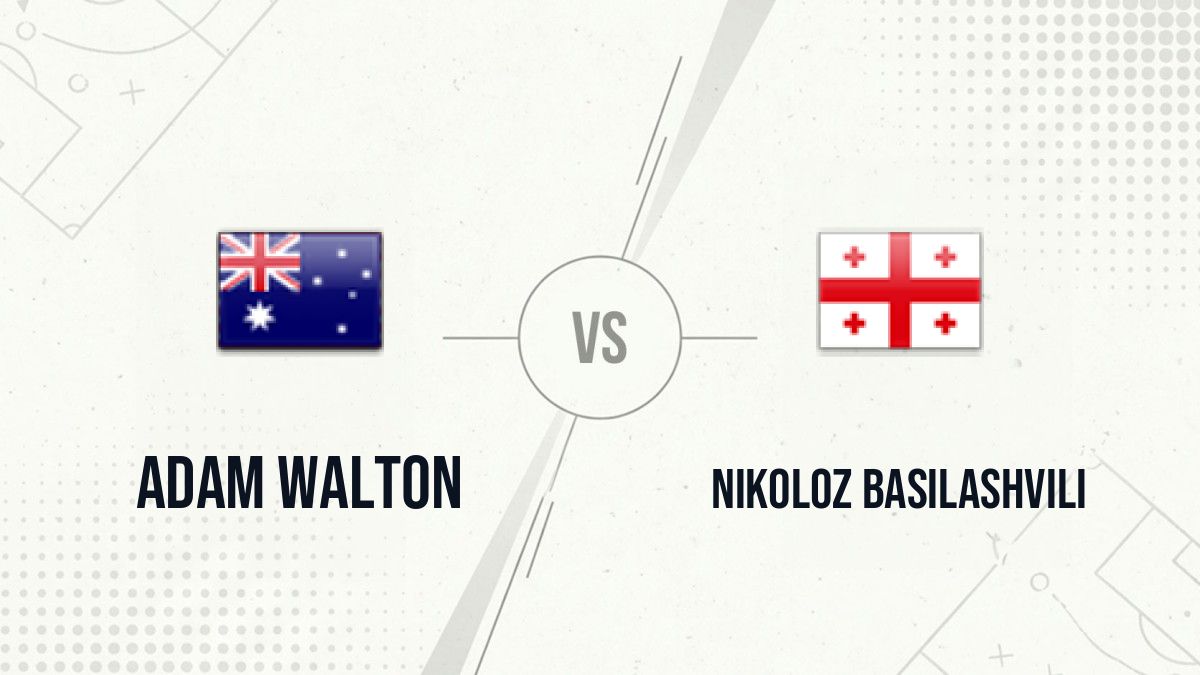 Pronostic Adam Walton Nikoloz Basilashvili