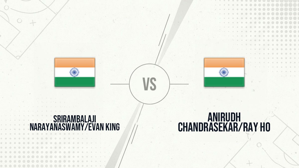 Pronostic Srirambalaji Narayanaswamy/Evan King Anirudh Chandrasekar/Ray Ho