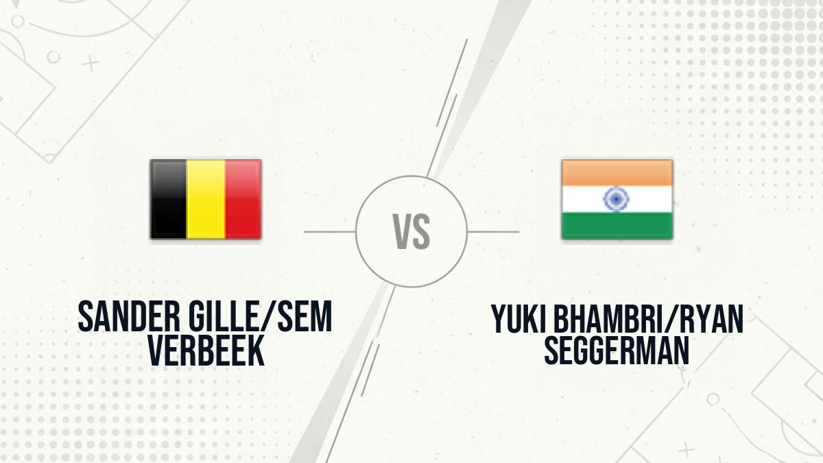 Pronostic Sander Gille/Sem Verbeek Yuki Bhambri/Ryan Seggerman