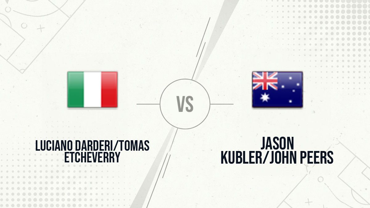 Pronostic Luciano Darderi/Tomas Etcheverry Jason Kubler/John Peers