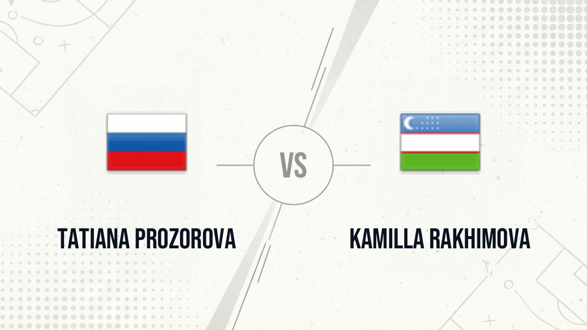 Pronostic Tatiana Prozorova Kamilla Rakhimova