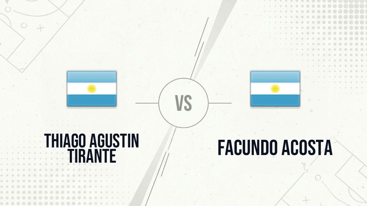 Pronostic Thiago Agustin Tirante Facundo Acosta