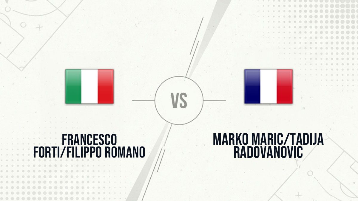 Pronostic Francesco Forti/Filippo Romano Marko Maric/Tadija Radovanovic