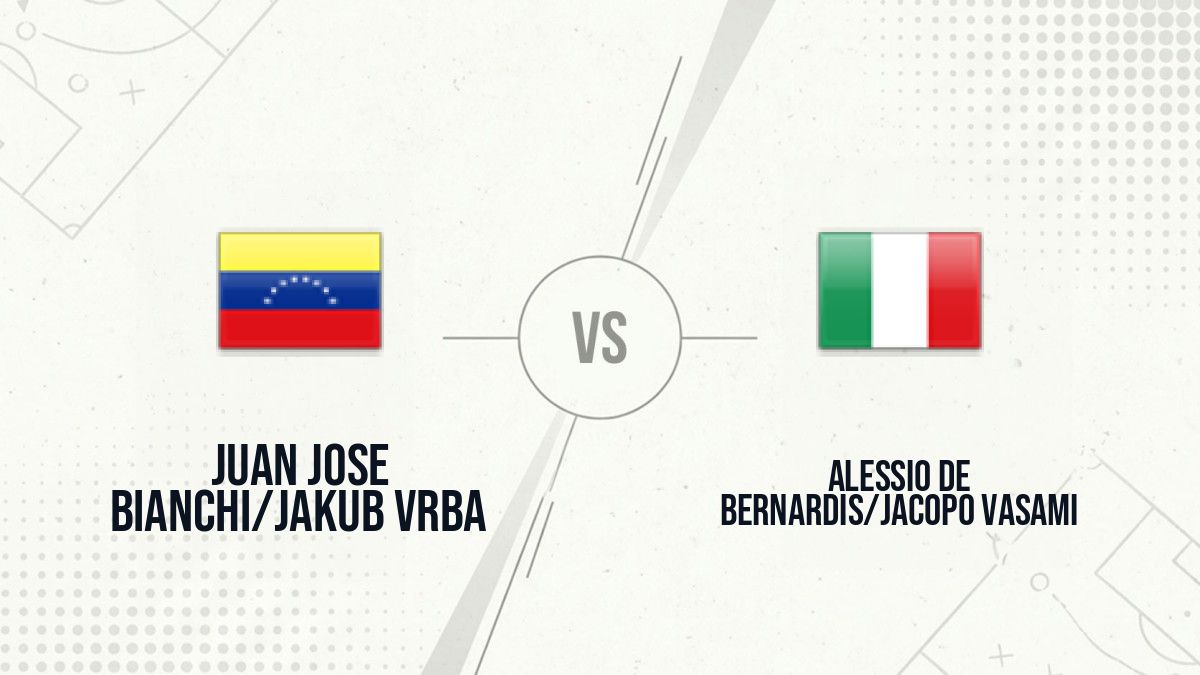 Pronostic Juan Jose Bianchi/Jakub Vrba Alessio De Bernardis/Jacopo Vasami