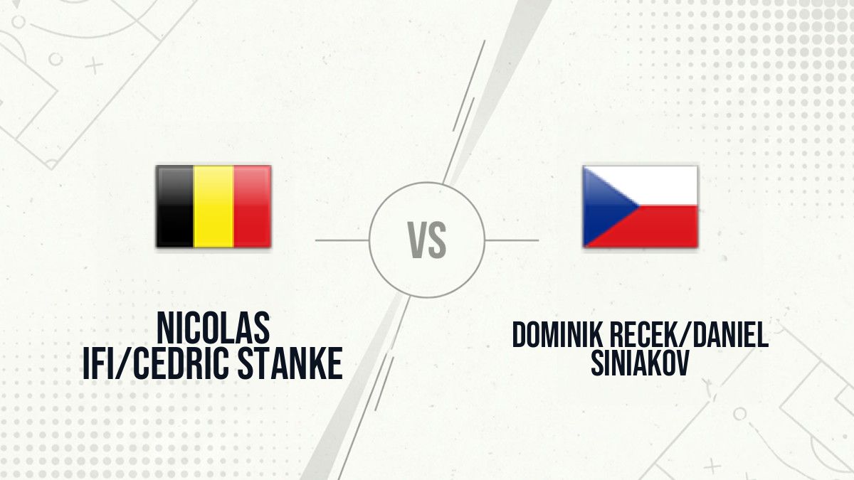 Pronostic Nicolas Ifi/Cedric Stanke Dominik Recek/Daniel Siniakov