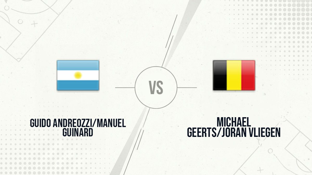 Pronostic Guido Andreozzi/Manuel Guinard Michael Geerts/Joran Vliegen