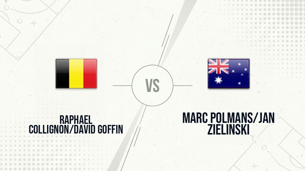 Pronostic Raphael Collignon/David Goffin Marc Polmans/Jan Zielinski