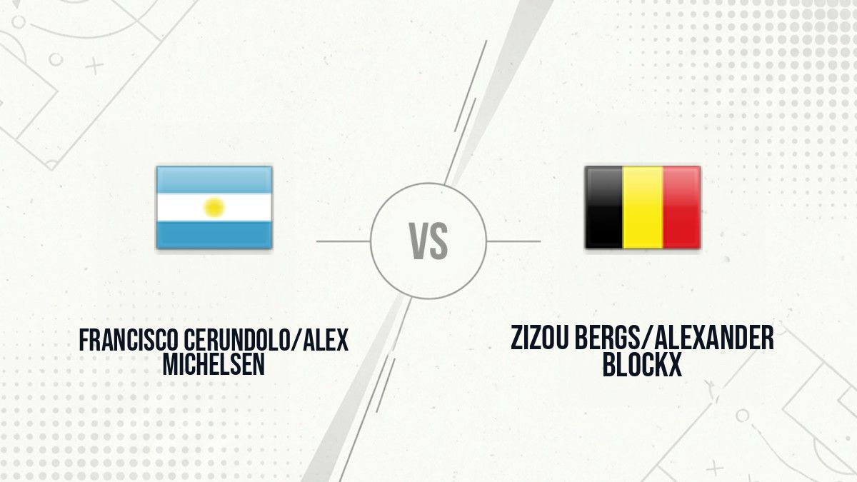 Pronostic Francisco Cerundolo/Alex Michelsen Zizou Bergs/Alexander Blockx