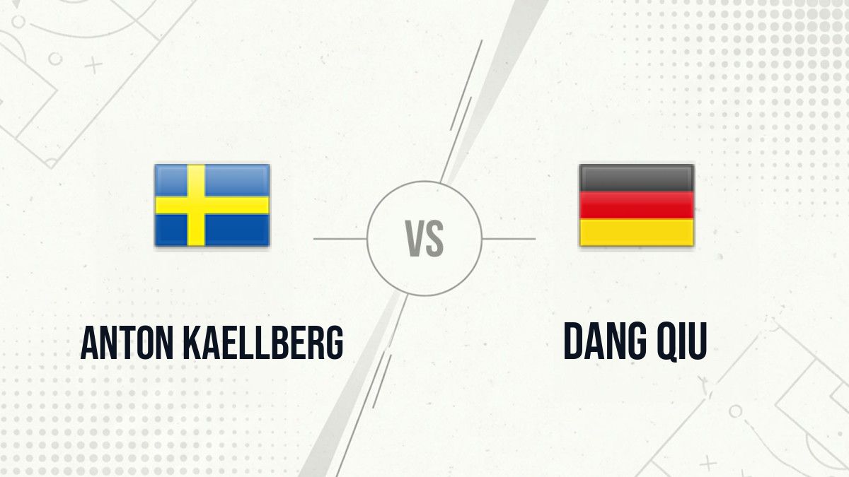 Pronostic Anton Kaellberg Dang Qiu